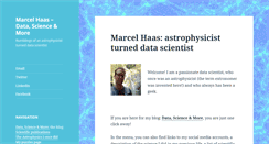 Desktop Screenshot of marcelhaas.com