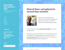 Tablet Screenshot of marcelhaas.com